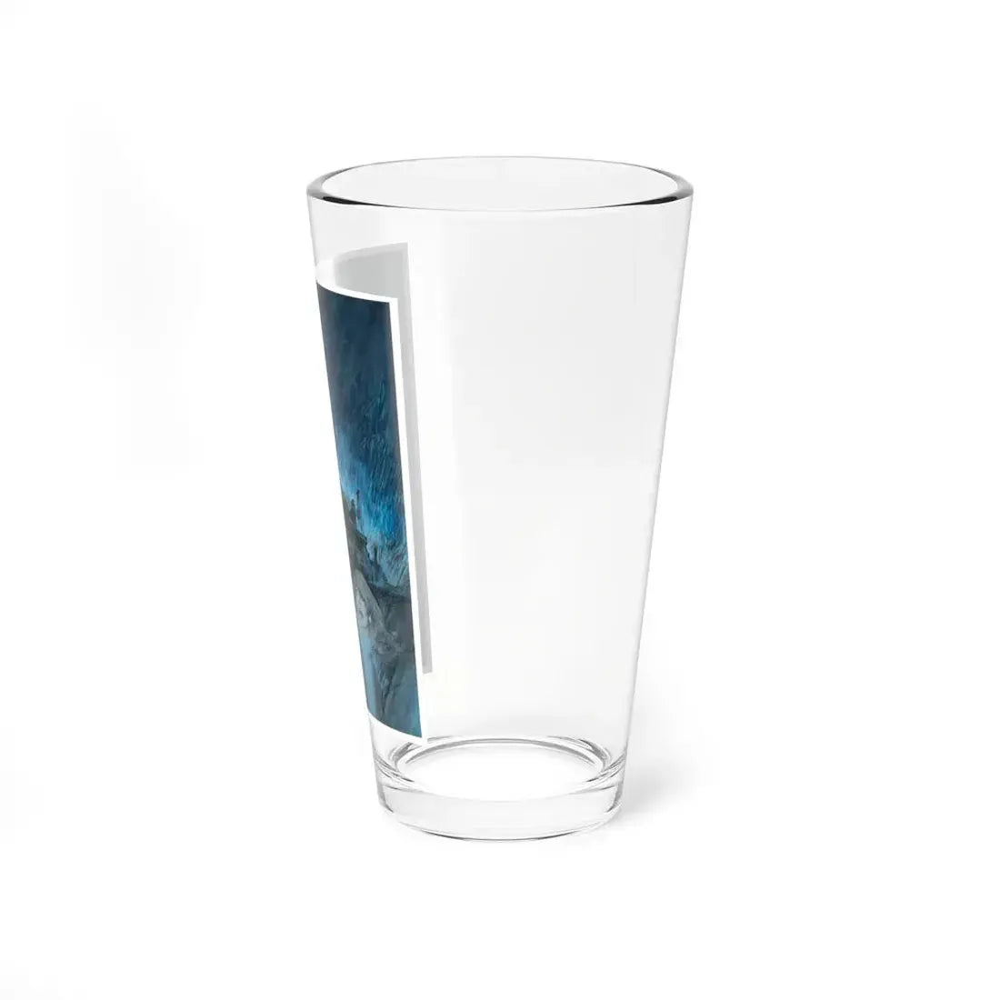 Women Running From Houses, Gothic Romance Paperback Novel Cover - Pint Glass 16oz - Go Mug Yourself