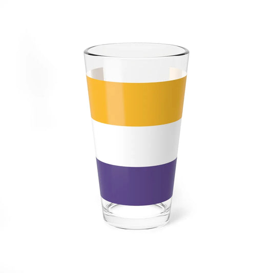 Womens Suffrage Flag United States (United States) Pint Glass 16oz 16oz - Go Mug Yourself