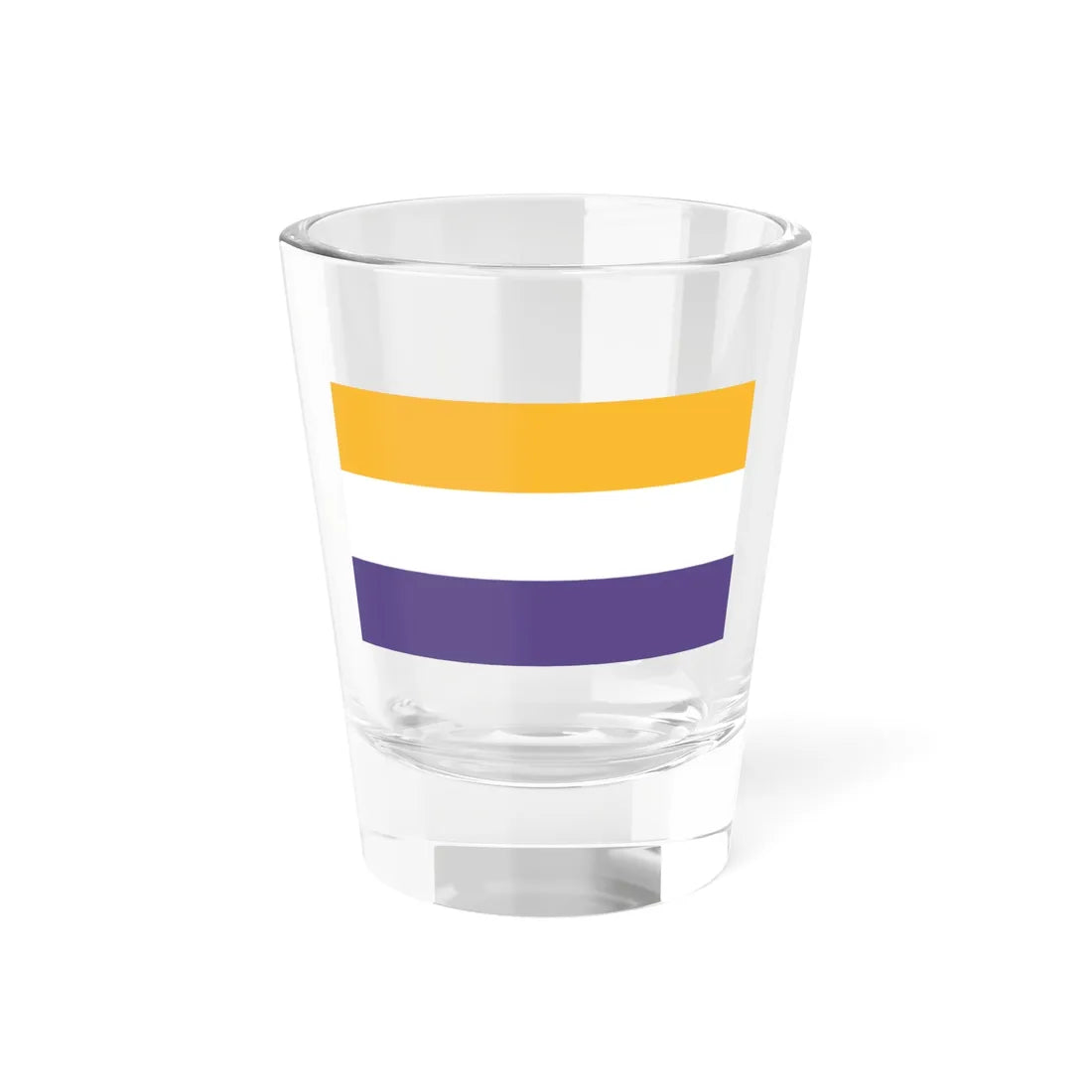 Womens Suffrage Flag United States (United States) Shot Glass 1.5oz 1.5oz - Go Mug Yourself
