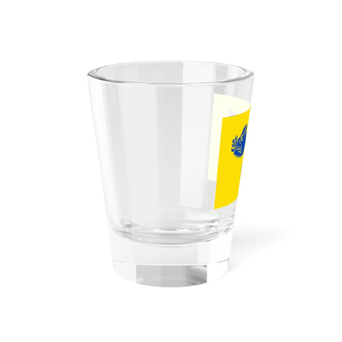 Wommelgem vlag (Belgium) Shot Glass 1.5oz - Go Mug Yourself