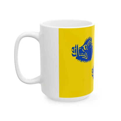 Wommelgem vlag (Belgium) White Coffee Mug - Go Mug Yourself