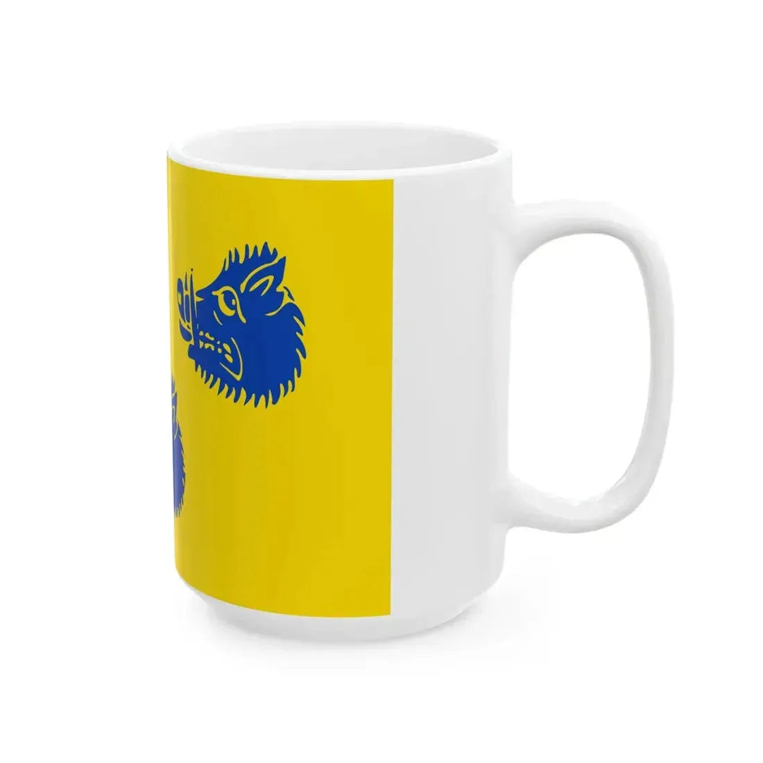 Wommelgem vlag (Belgium) White Coffee Mug - Go Mug Yourself