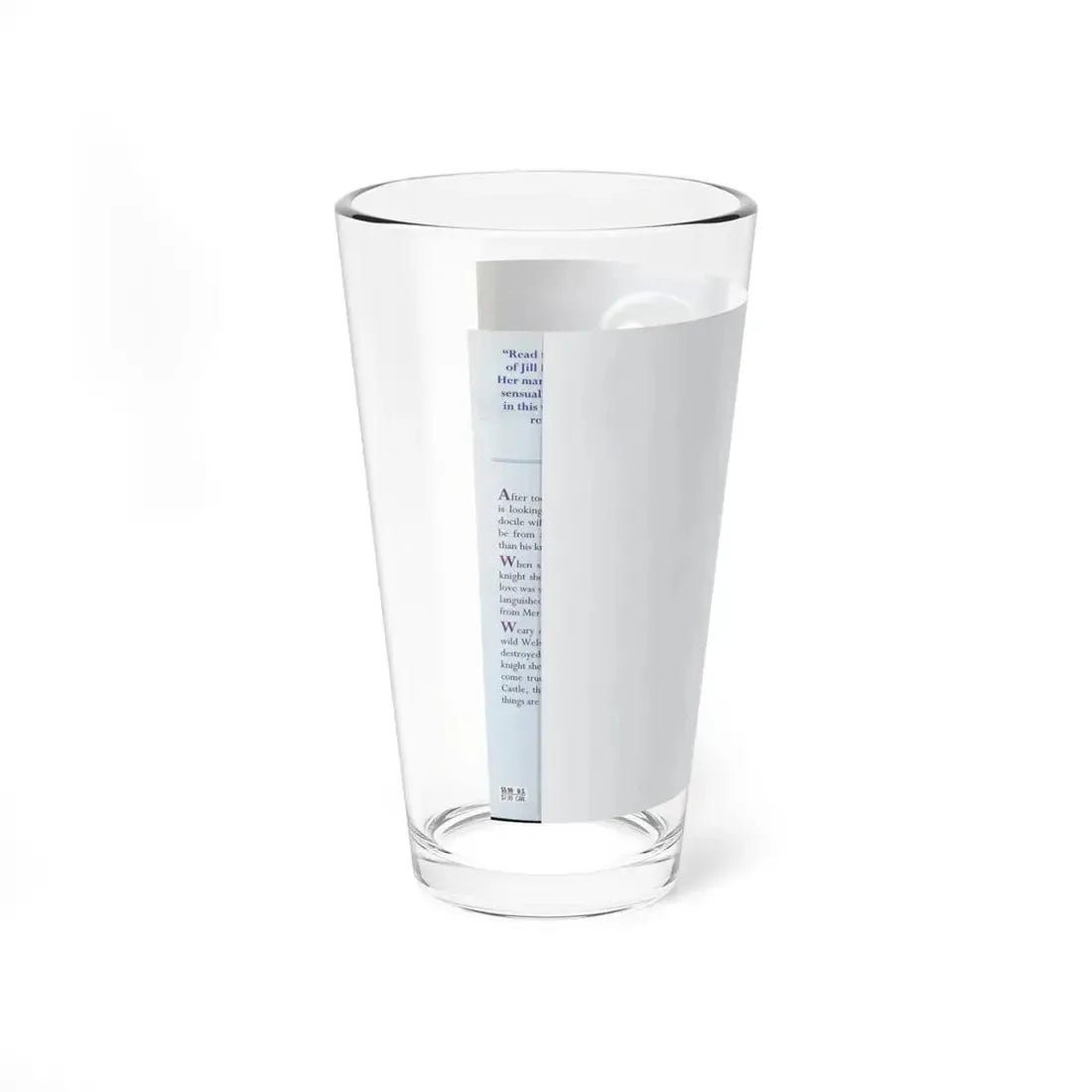 Wonderful, paperback cover - Pint Glass 16oz - Go Mug Yourself