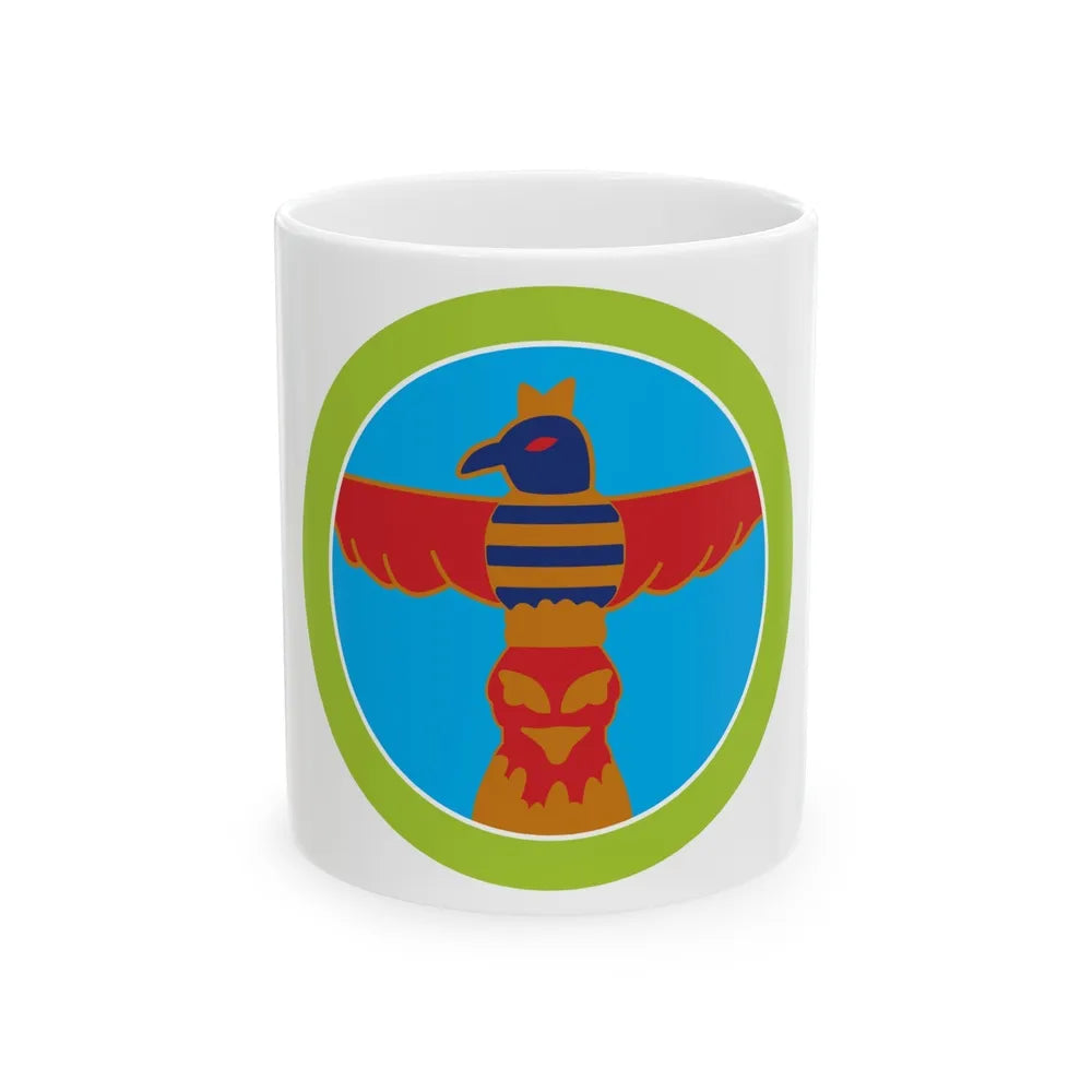 Wood Carving (Boy Scout Merit Badge) White Coffee Mug-11oz-Go Mug Yourself