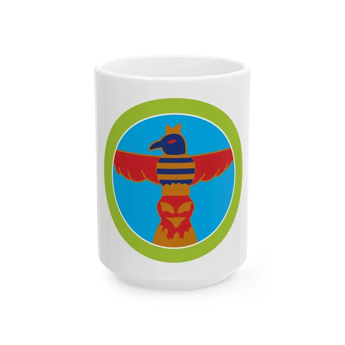 Wood Carving (Boy Scout Merit Badge) White Coffee Mug 15oz - Go Mug Yourself