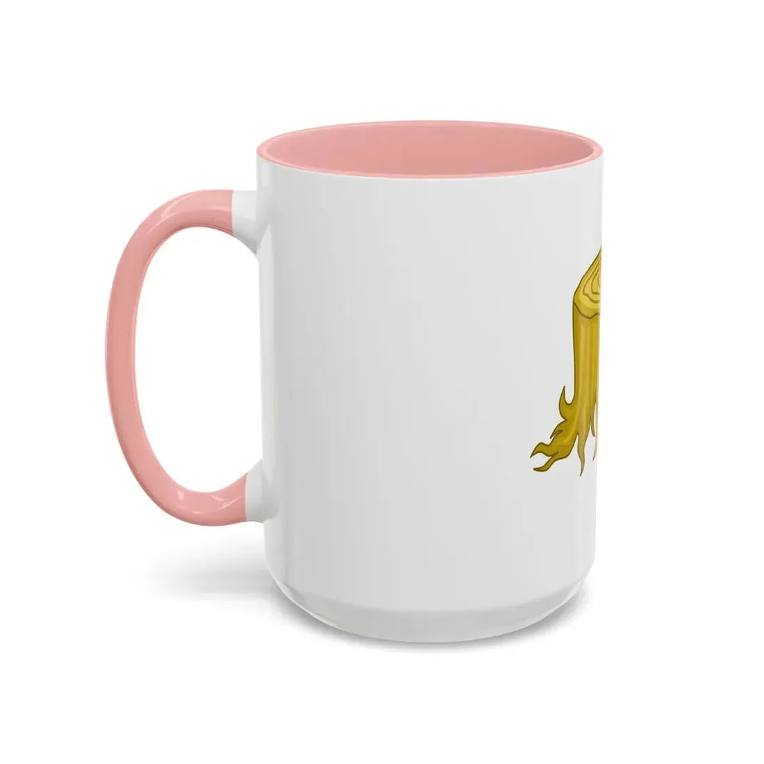 Wood Stock Badge of Edward III - Accent Coffee Mug - Go Mug Yourself