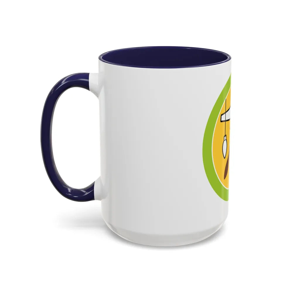 Woodwork (Boy Scout Merit Badge) Accent Coffee Mug-Go Mug Yourself