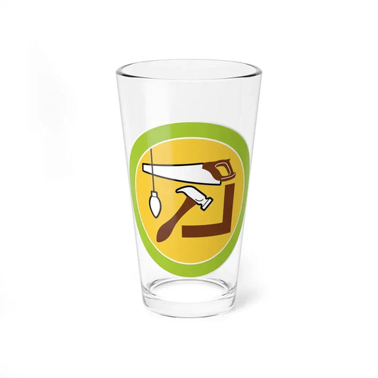 Woodwork (Boy Scout Merit Badge) Pint Glass 16oz 16oz - Go Mug Yourself