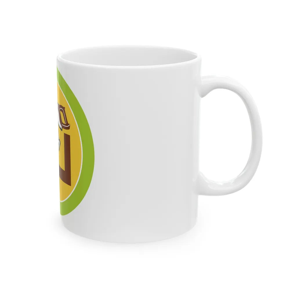 Woodwork (Boy Scout Merit Badge) White Coffee Mug-Go Mug Yourself