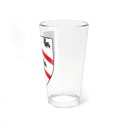 Worcester College Oxford Coat Of Arms (England) (Coat of Arms) Pint Glass 16oz - Go Mug Yourself