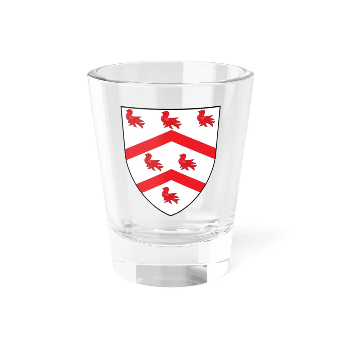 Worcester College Oxford Coat Of Arms Historic (England) (Coat of Arms) Shot Glass 1.5oz 1.5oz - Go Mug Yourself