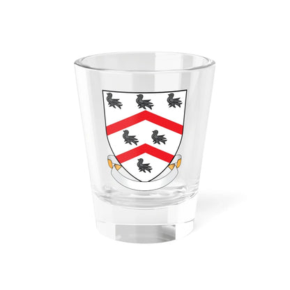 Worcester College Oxford Coat Of Arms Motto (England) (Coat of Arms) Shot Glass 1.5oz 1.5oz - Go Mug Yourself