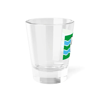 Worcestershire flag (England) Shot Glass 1.5oz - Go Mug Yourself