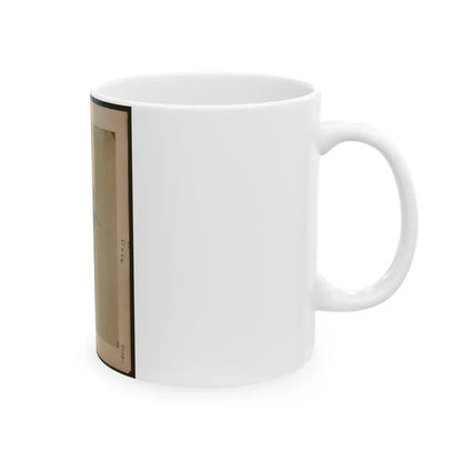 Worker Repairing Telegraph Line (U.S. Civil War) White Coffee Mug - Go Mug Yourself