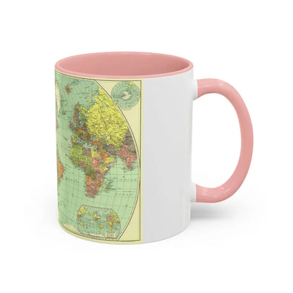 World Map (1932) (Map) Accent Coffee Mug - Go Mug Yourself