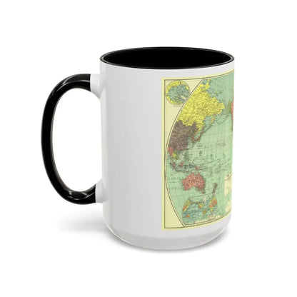 World Map (1932) (Map) Accent Coffee Mug - Go Mug Yourself