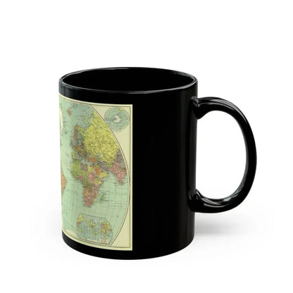 World Map (1932) (Map) Black Coffee Mug - Go Mug Yourself