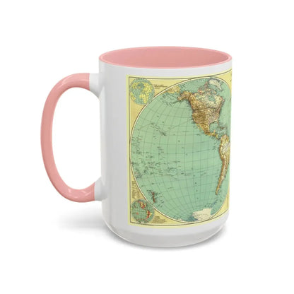 World Map (1935) (Map) Accent Coffee Mug - Go Mug Yourself