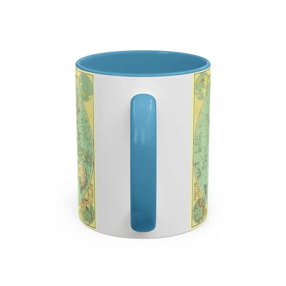 World Map (1935) (Map) Accent Coffee Mug - Go Mug Yourself