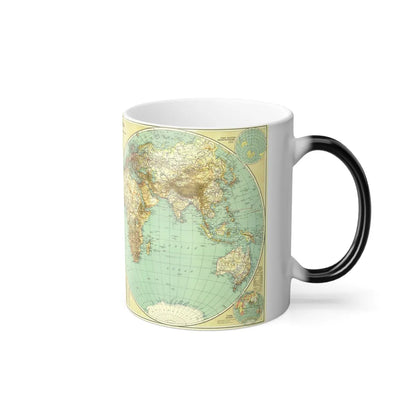 World Map (1935) (Map) Color Changing Mug 11oz-Go Mug Yourself