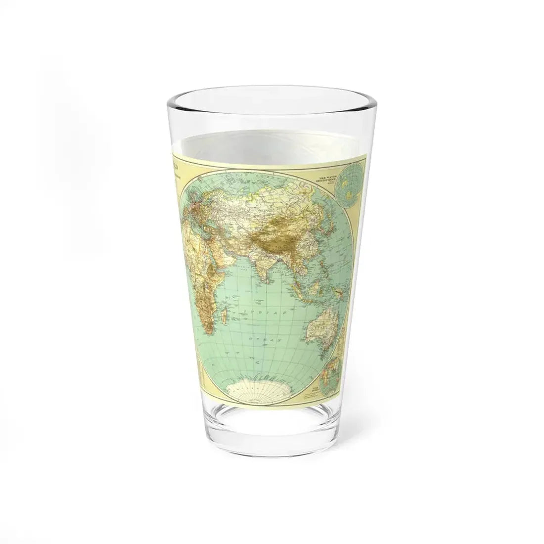 World Map (1935) (Map) Pint Glass 16oz - Go Mug Yourself