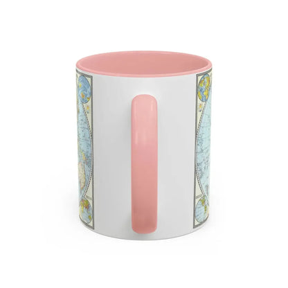 World Map (1941) (Map) Accent Coffee Mug - Go Mug Yourself