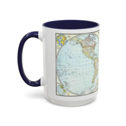 World Map (1941) (Map) Accent Coffee Mug - Go Mug Yourself