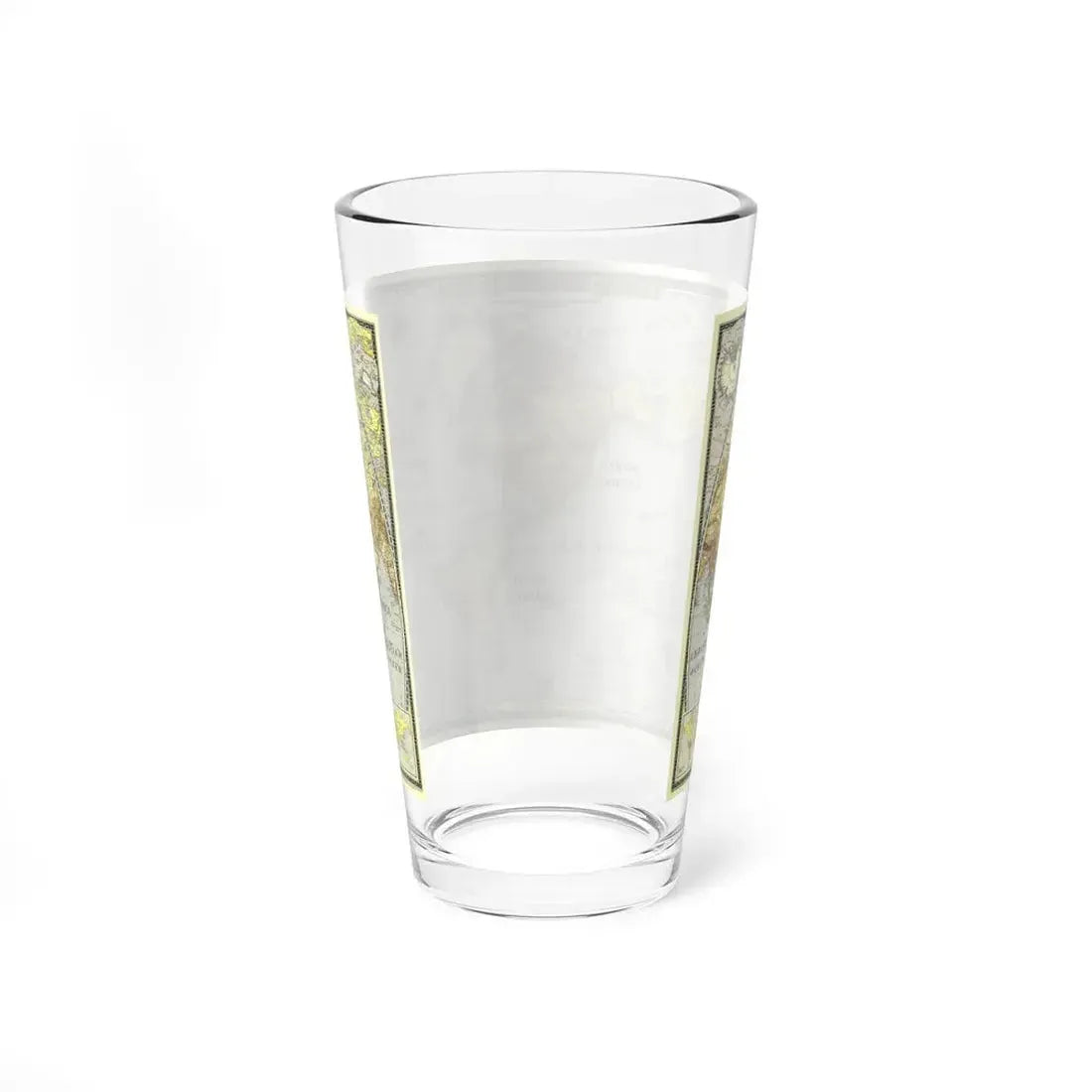 World Map (1943) (Map) Pint Glass 16oz - Go Mug Yourself