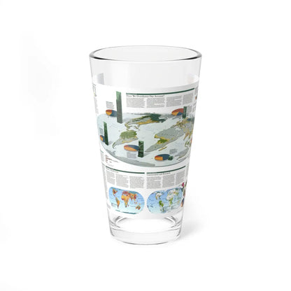 World Map - Biodiversity (1999) (Map) Pint Glass 16oz-16oz-Go Mug Yourself