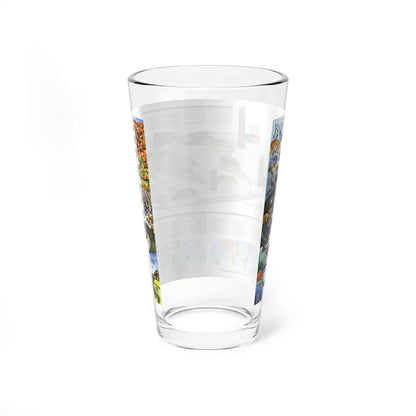 World Map - Biodiversity (1999) (Map) Pint Glass 16oz-Go Mug Yourself