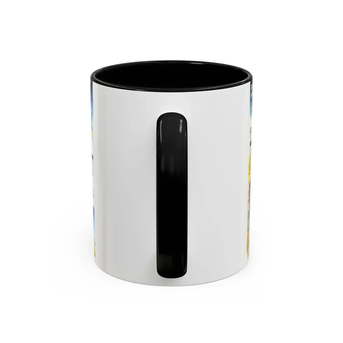 World Map - Dawn of Humans (1997) (Map) Accent Coffee Mug - Go Mug Yourself