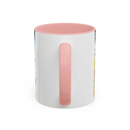 World Map - Dawn of Humans (1997) (Map) Accent Coffee Mug - Go Mug Yourself