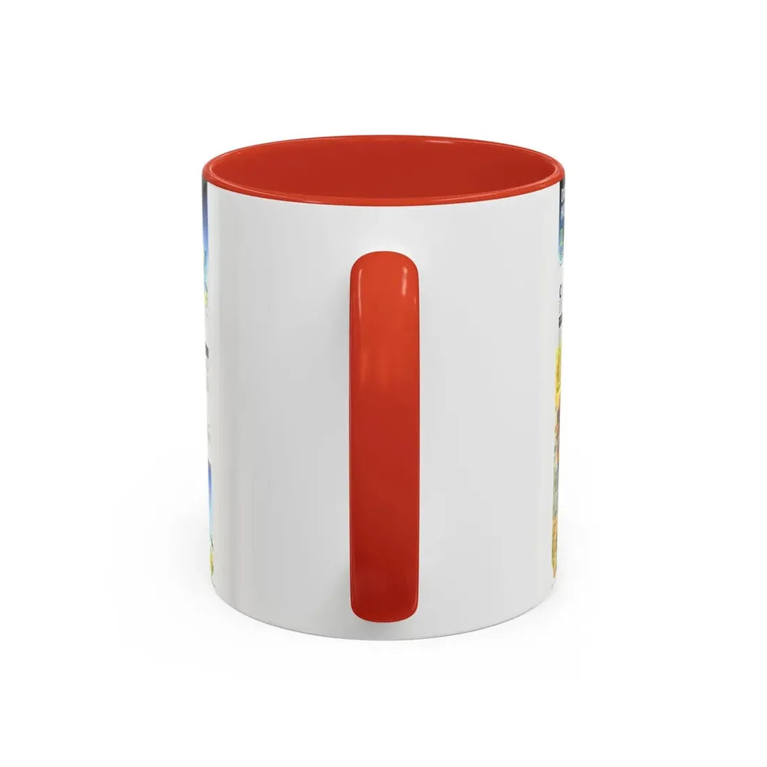 World Map - Dawn of Humans (1997) (Map) Accent Coffee Mug - Go Mug Yourself