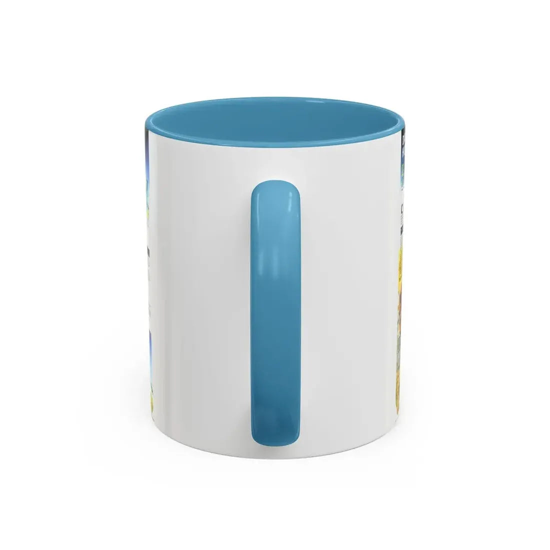 World Map - Dawn of Humans (1997) (Map) Accent Coffee Mug - Go Mug Yourself