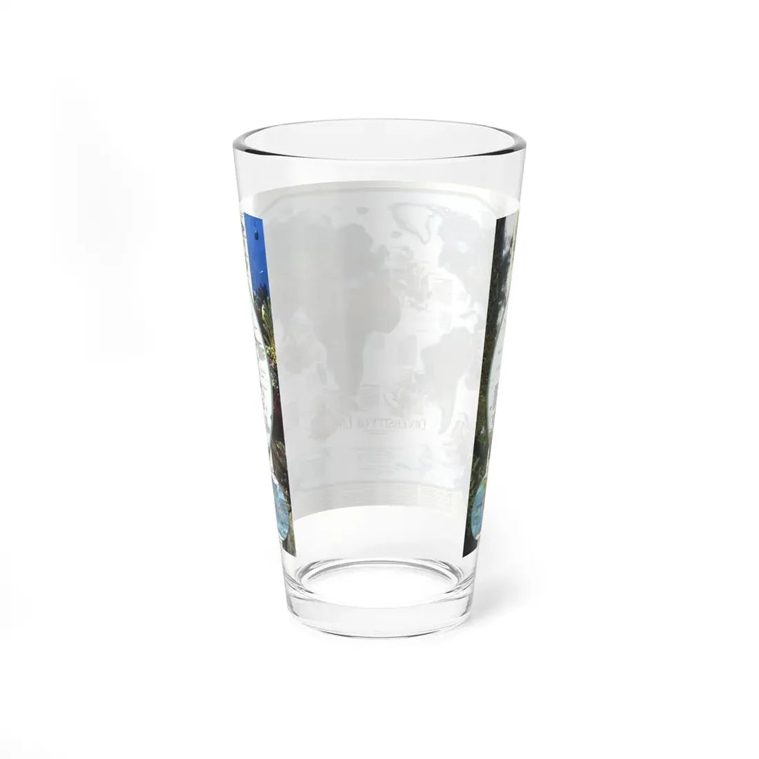 World Map - Diversity of Life (1999) (Map) Pint Glass 16oz - Go Mug Yourself