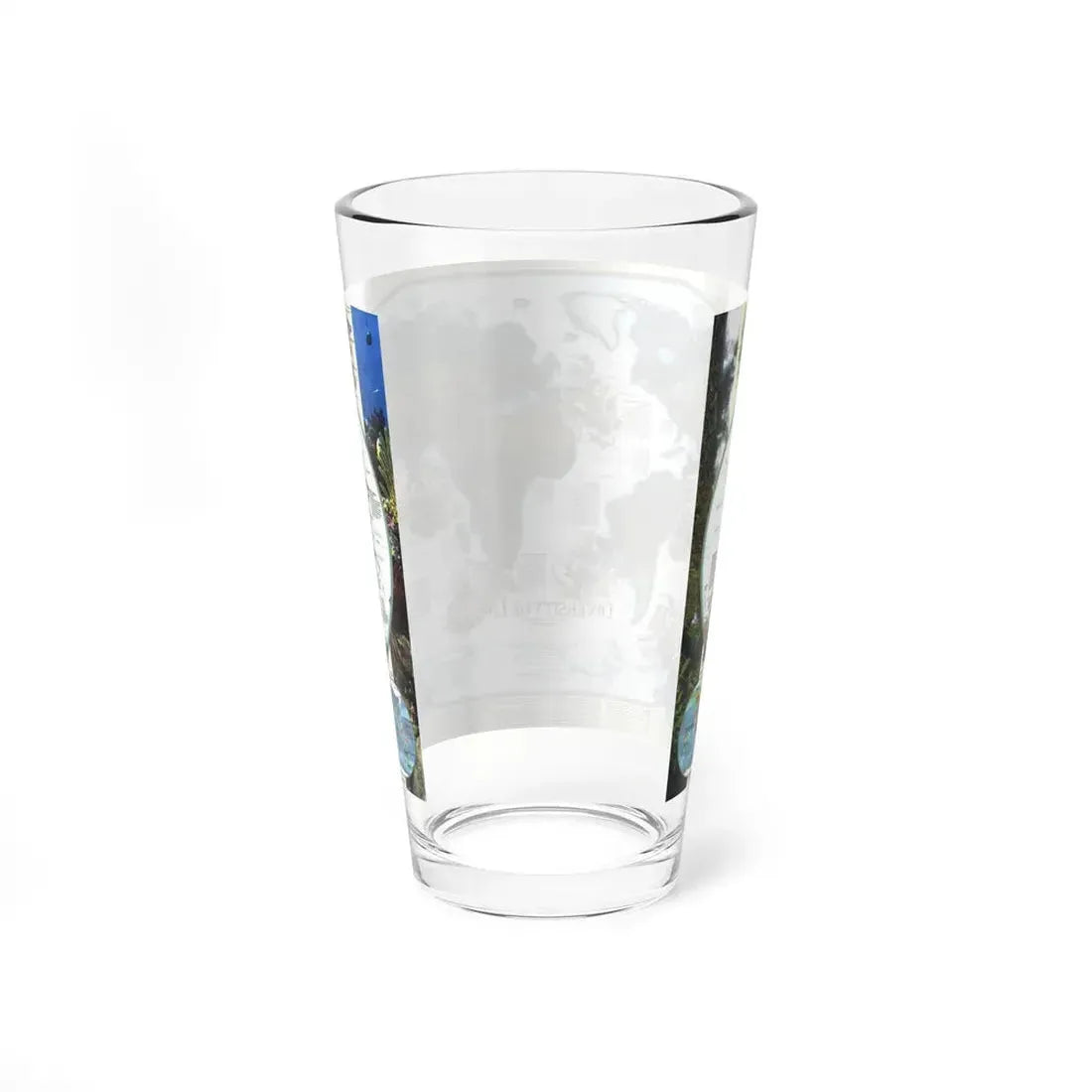 World Map - Diversity of Life (1999) (Map) Pint Glass 16oz - Go Mug Yourself