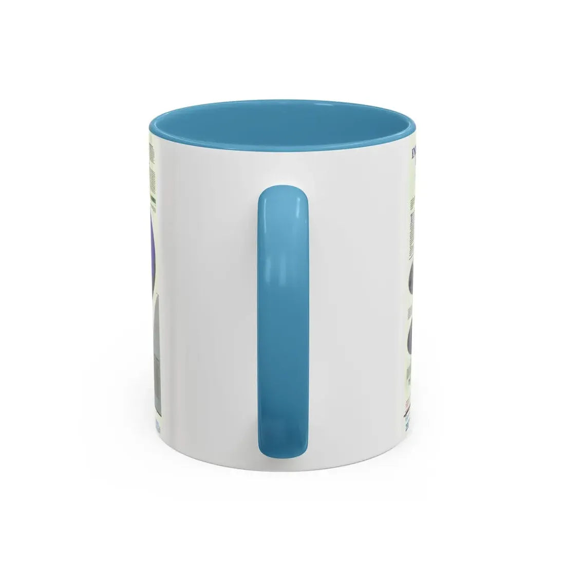 World Map - Endangered Earth (Map) Accent Coffee Mug - Go Mug Yourself