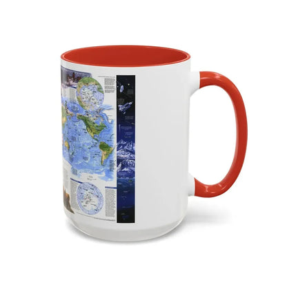 World Map - Exploration (1998) (Map) Accent Coffee Mug - Go Mug Yourself