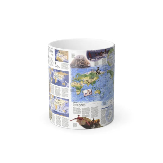 World Map - Exploration (1998) (Map) Color Changing Mug 11oz-11oz-Go Mug Yourself