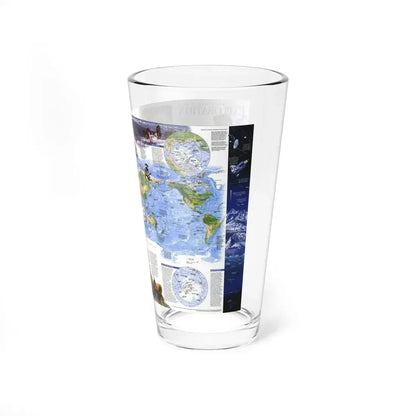 World Map - Exploration (1998) (Map) Pint Glass 16oz - Go Mug Yourself