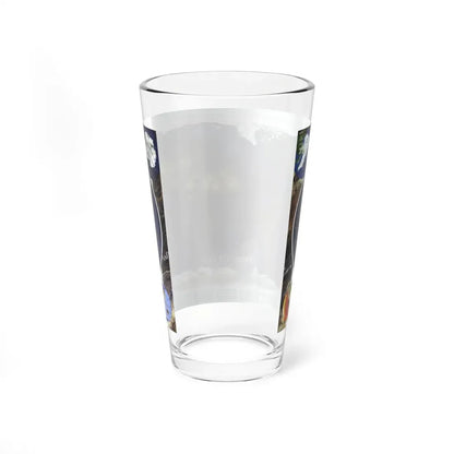 World Map - Physical Earth 1 (1998) (Map) Pint Glass 16oz - Go Mug Yourself
