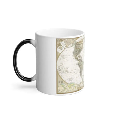 World Map - Political Antique (2007) (Map) Color Changing Mug 11oz - Go Mug Yourself