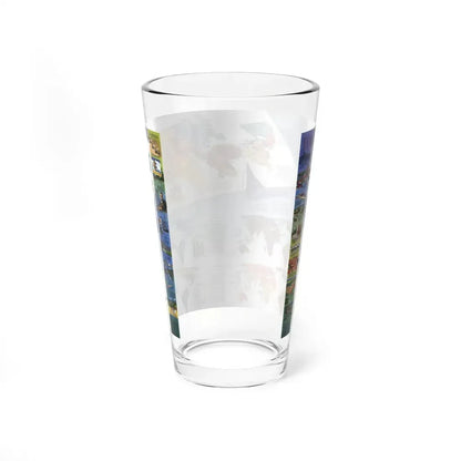 World Map - Population (1998) (Map) Pint Glass 16oz - Go Mug Yourself