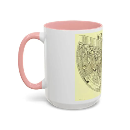 World Map - Ruysch (1508) (Map) Accent Coffee Mug - Go Mug Yourself
