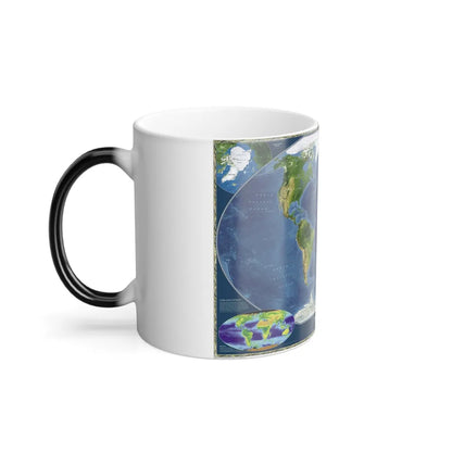 World Map - Satellite (2001) (Map) Color Changing Mug 11oz-Go Mug Yourself