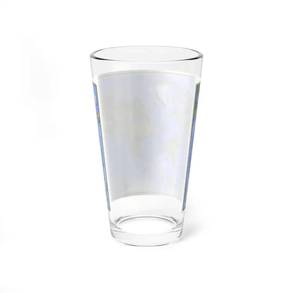 World Map - The Physical World (1975) (Map) Pint Glass 16oz - Go Mug Yourself
