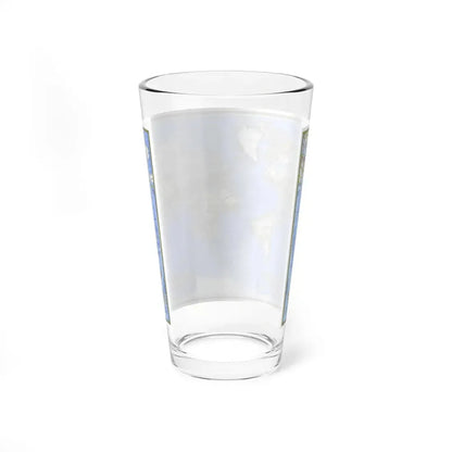 World Map - The Political World (1975) (Map) Pint Glass 16oz - Go Mug Yourself