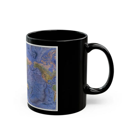 World Ocean Floor (1981) (Map) Black Coffee Mug - Go Mug Yourself