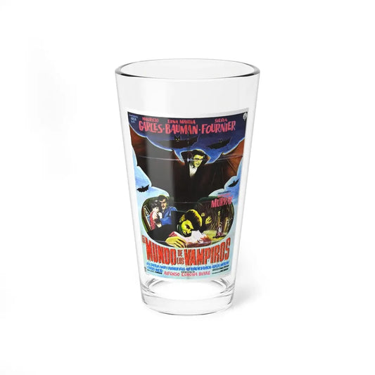 WORLD OF VAMPIRES 1961 Movie Poster - Pint Glass 16oz 16oz - Go Mug Yourself