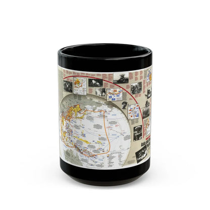 World War II- Asia and the Pacific (1991) (Map) Black Coffee Mug-15oz-Go Mug Yourself